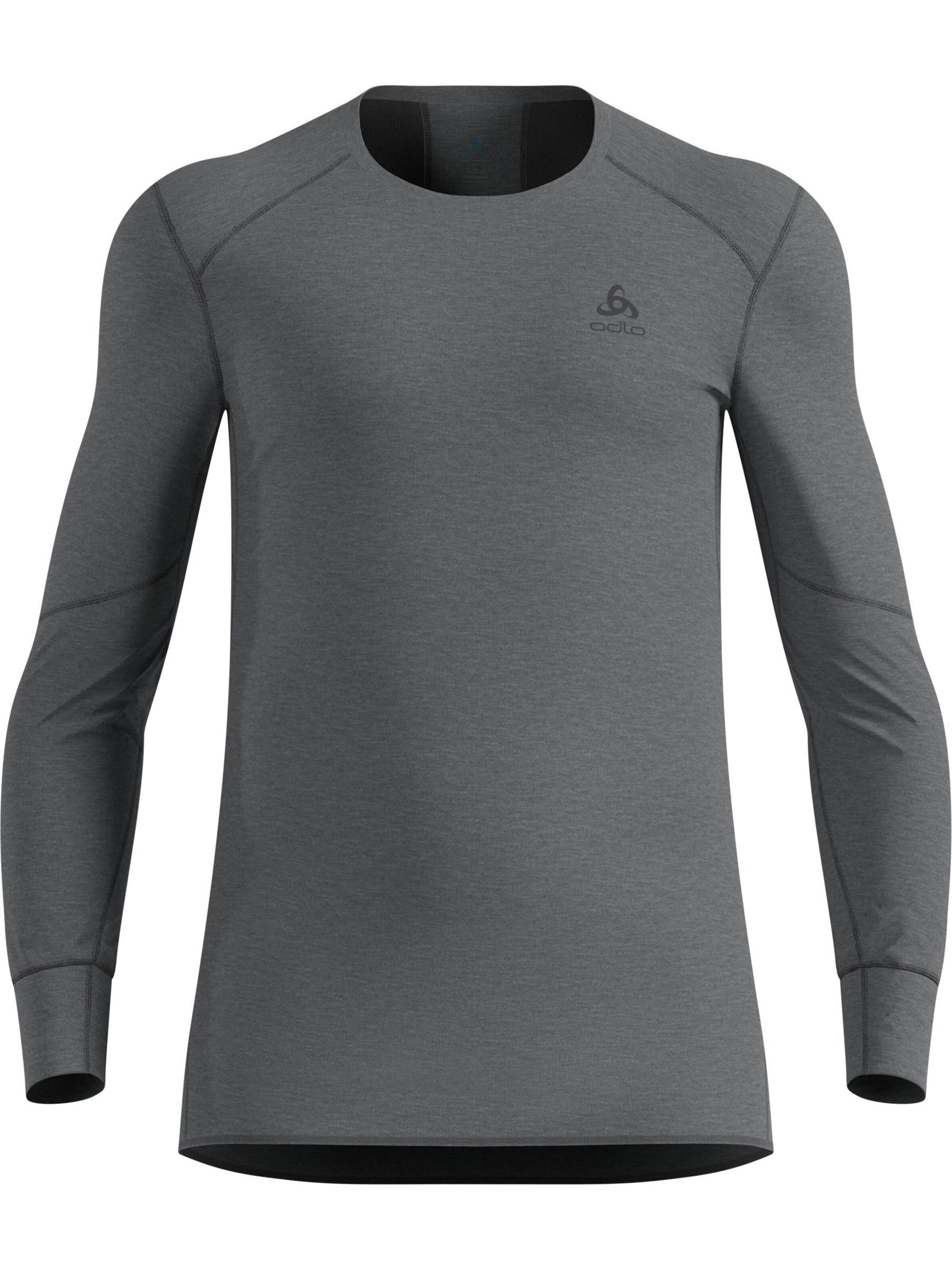 ODLO Base layer 'Active X-Warm Eco' in Grey: front