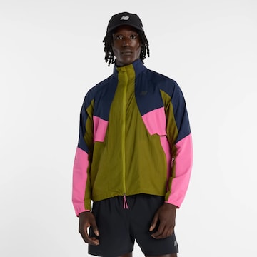 new balance Athletic Jacket in Green: front