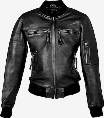 Veste mi-saison Be Noble en noir : devant