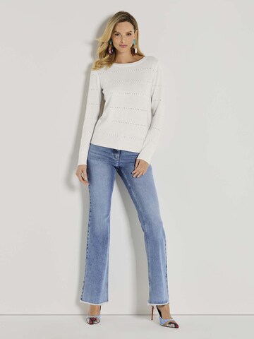 Pull-over MADELEINE en blanc