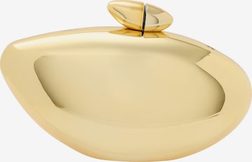 KRZY Clutch in Gold: front