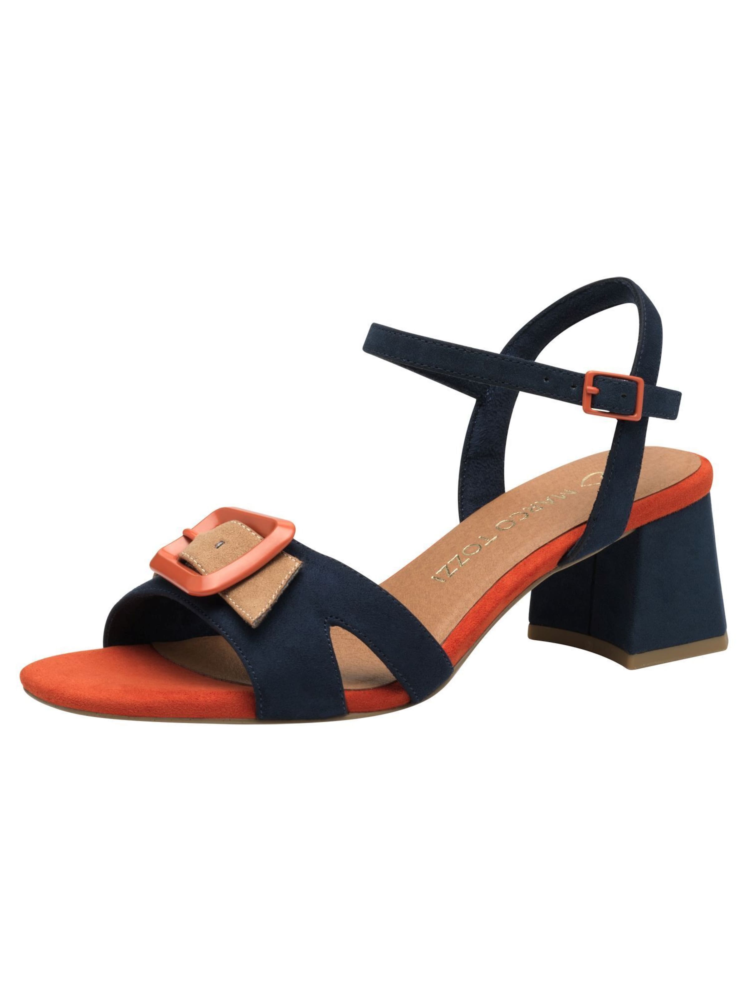 Sandales MARCO TOZZI en bleu : devant