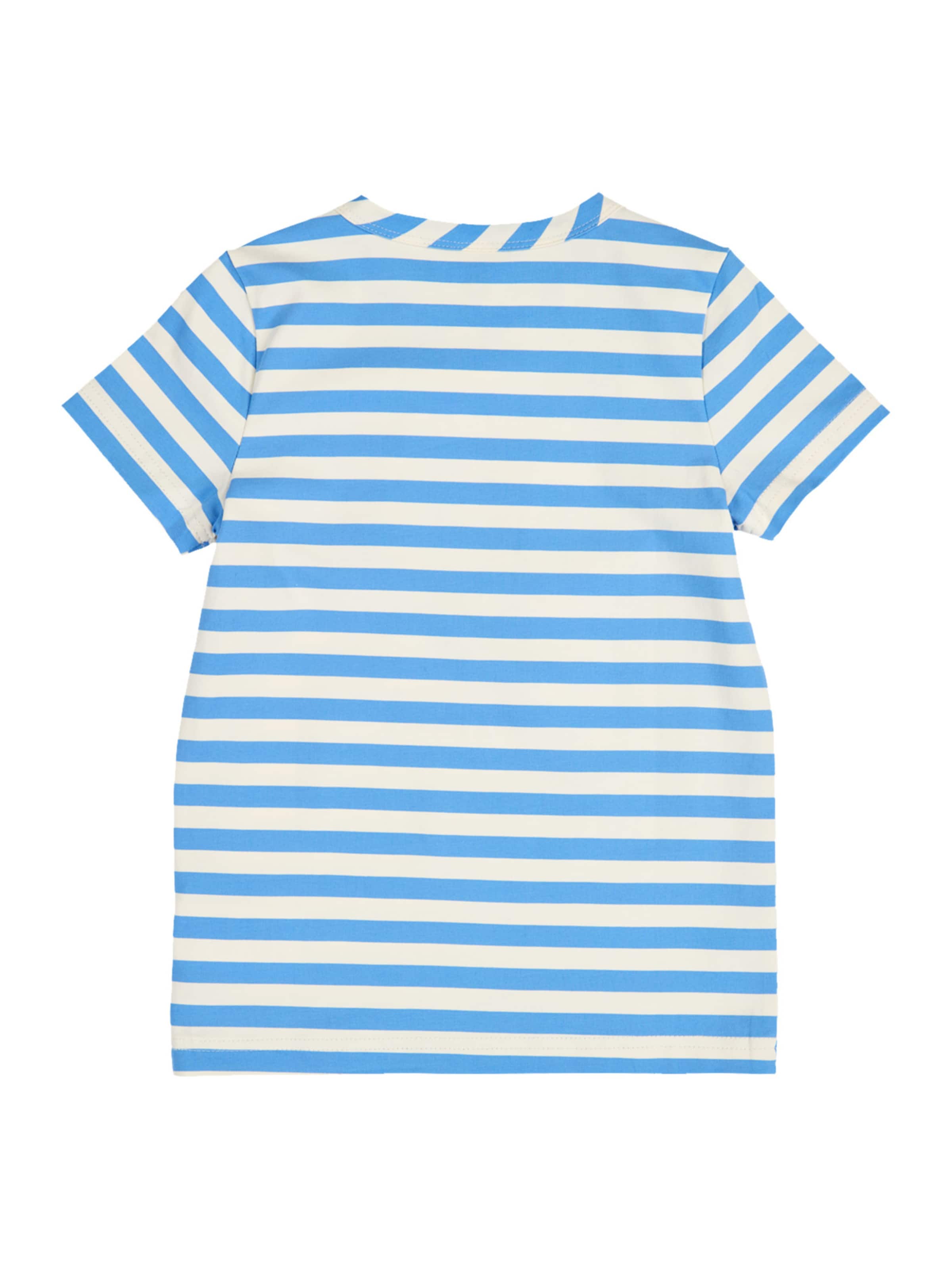 Fred's World by GREEN COTTON T-Shirt ' Easy Peasy ' in Blau