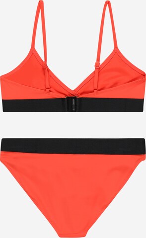 Calvin Klein Swimwear Trojúhelníková Bikiny 'Intense Power' – oranžová
