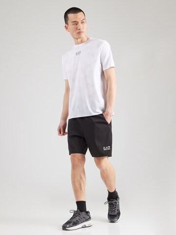 EA7 Emporio Armani regular Παντελόνι φόρμας σε μαύρο