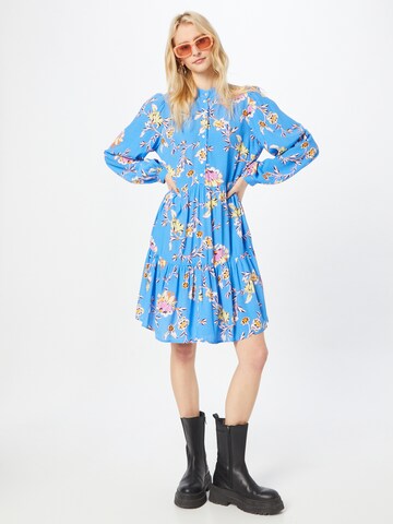 YAS Blusekjole 'INDIGO' i blå