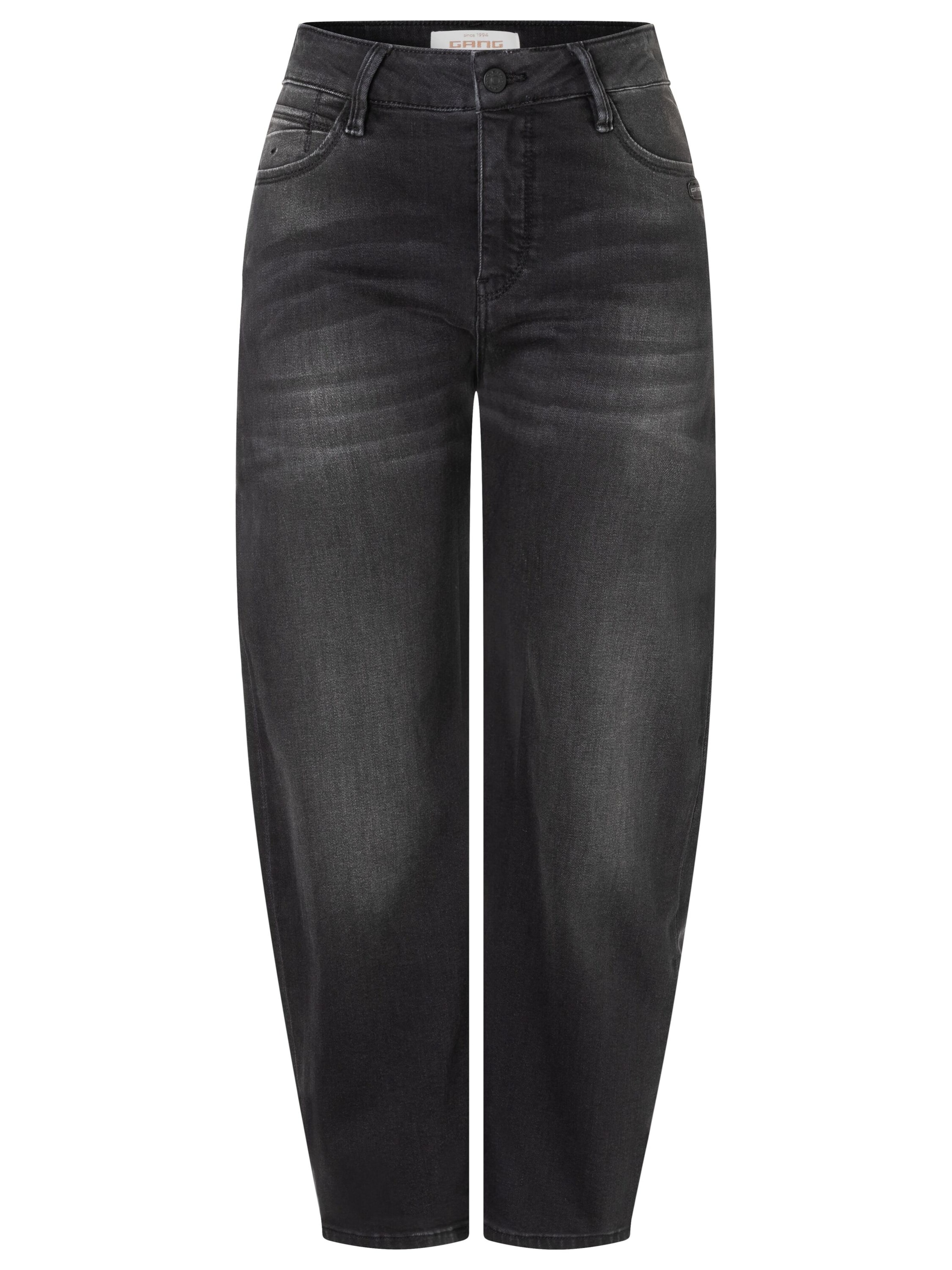 Gang Loosefit Jeans '94IDA' in Zwart: voorkant