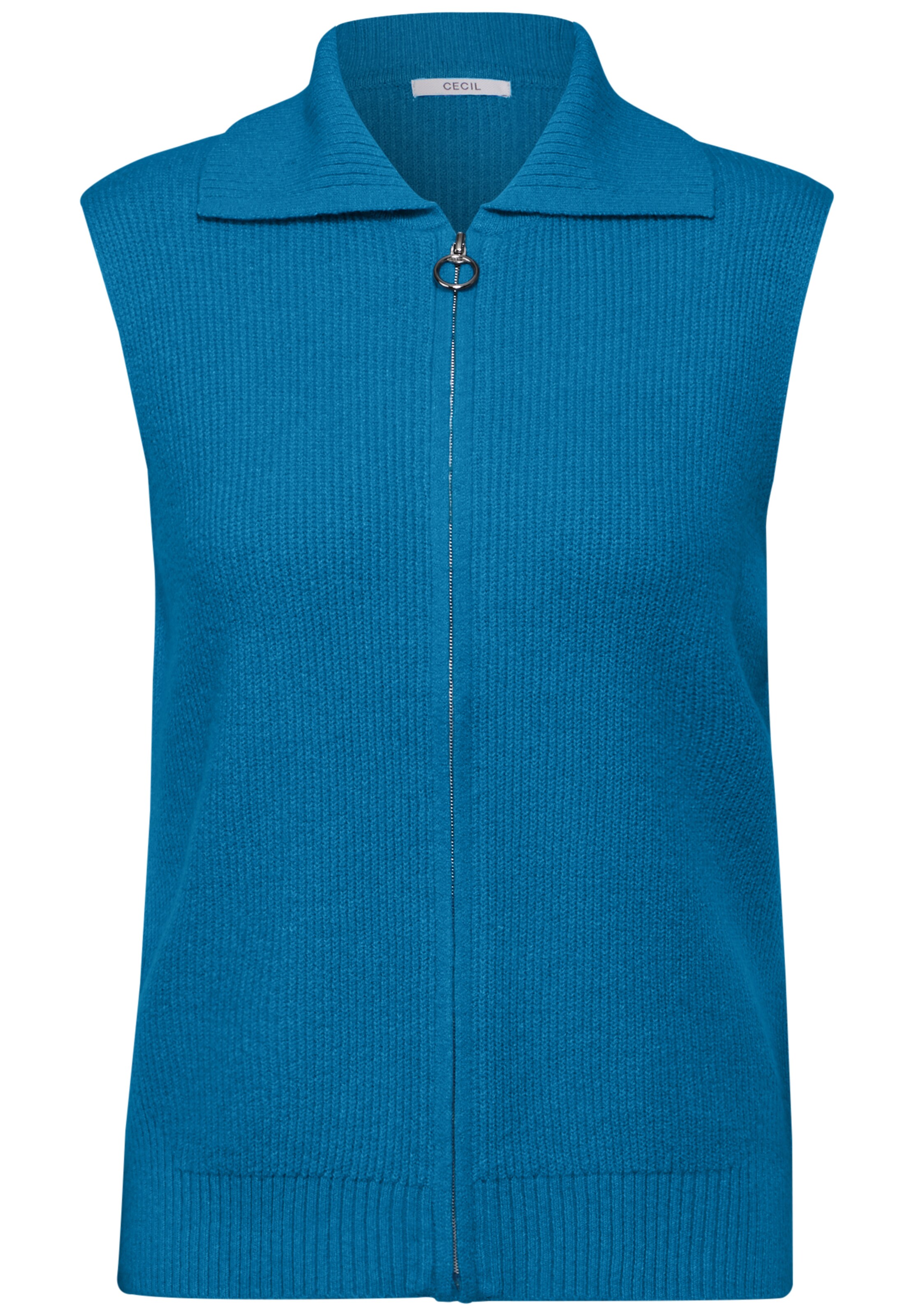 CECIL Strickjacke in Blau: Vorderseite