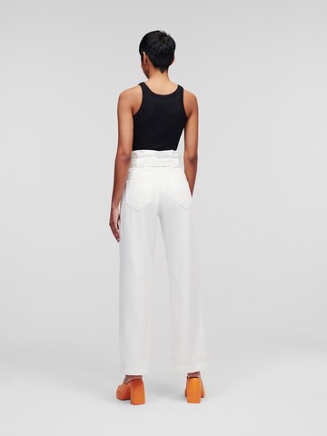 Karl Lagerfeld Loose fit Jeans in White