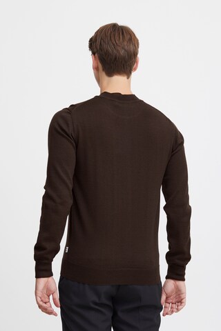 Casual Friday Strickpullover 'Karl' in Braun