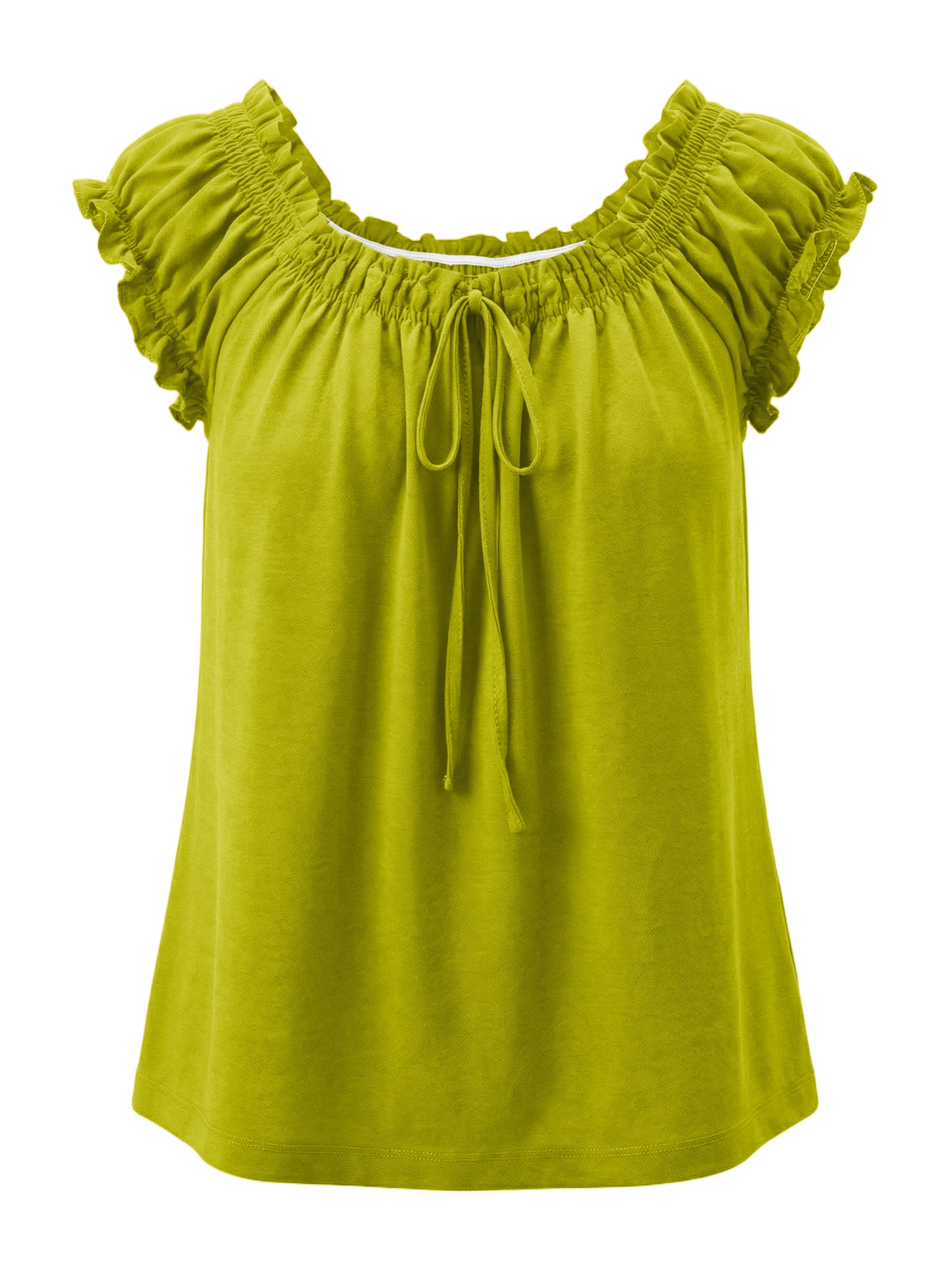 Imily Bela - Top en verde: frente