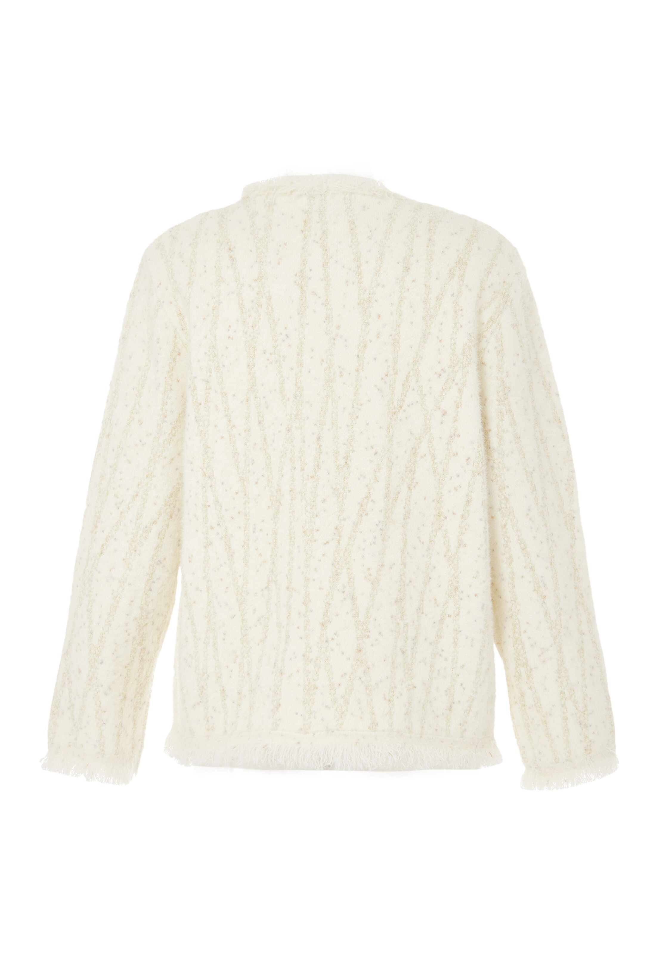 ZITHA - Casaco de malha em bege