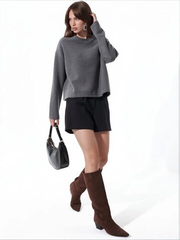 Busem Pulover 'Pullover' | siva barva