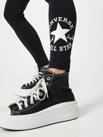 CONVERSE Skinny Leggings in Zwart