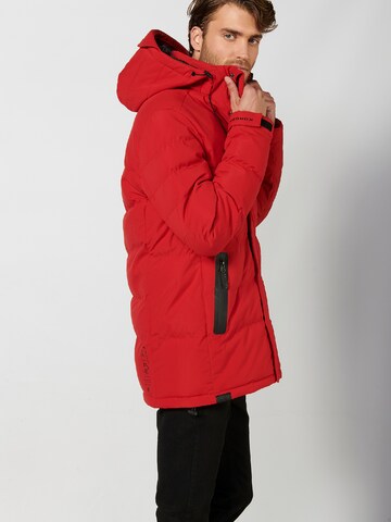 Veste d’hiver KOROSHI en rouge