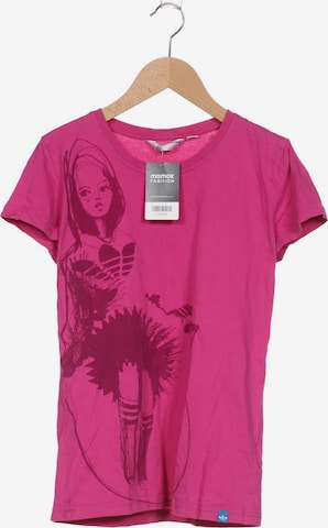 ADIDAS ORIGINALS T-Shirt L in Pink: predná strana