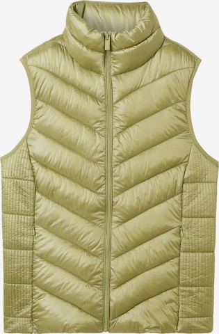 TOM TAILOR Weste in Grün: Vorderseite