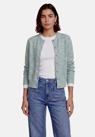 Cardigan zero en bleu : devant