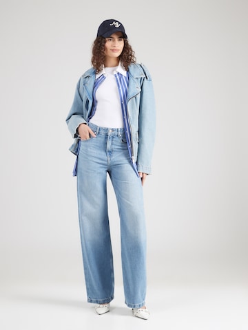 Wide Leg Jean 'C_MARLENE' BOSS en bleu