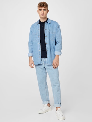 Petrol Industries Shirt 'Essential' in Blauw