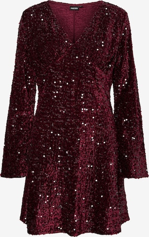PIECES Dress 'PCKAM' in Red: front
