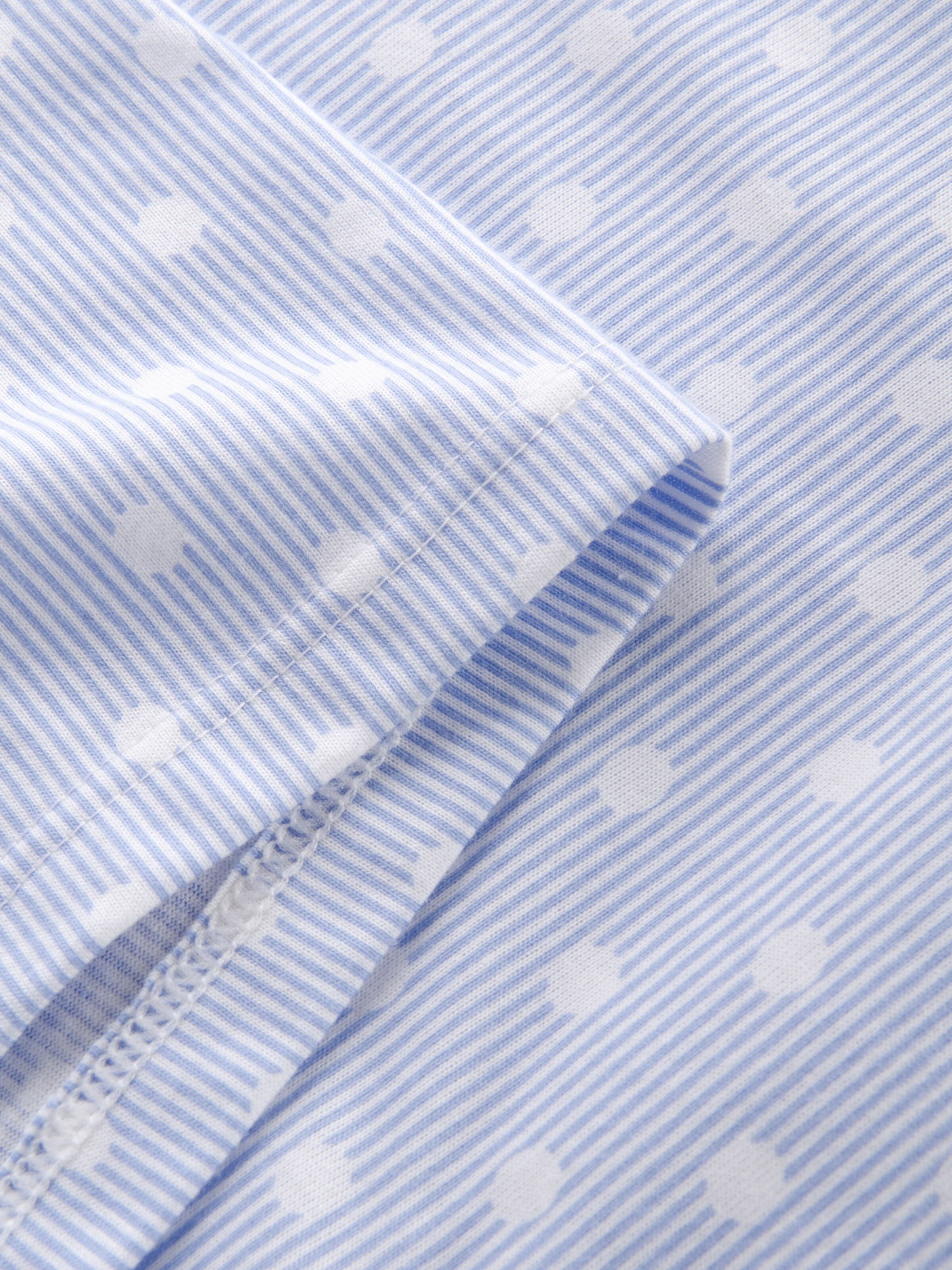 Rösch Nachthemd ' Mustermix ' in Blau