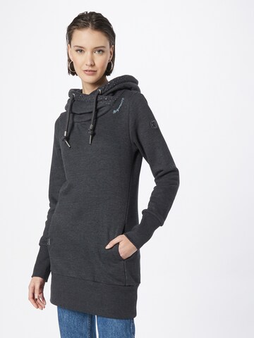 Ragwear Sweatshirt 'LILAH' in Black: front