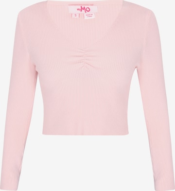 MYMO Pullover 'Comfy' in Pink: Vorderseite