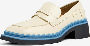 CAMPER Mocassins ' Taylor ' in Wit: voorkant