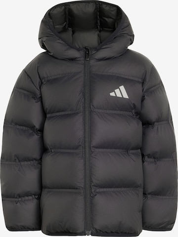 ADIDAS SPORTSWEAR Übergangsjacke in Schwarz: Vorderseite
