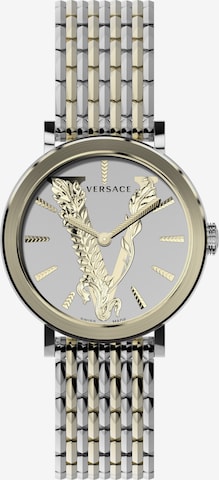 VERSACE Analoog horloge in Zilver: voorkant