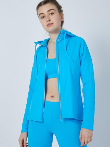 SPORTKIND Sports jacket 'Hooded Jogging Jacket' in Blue