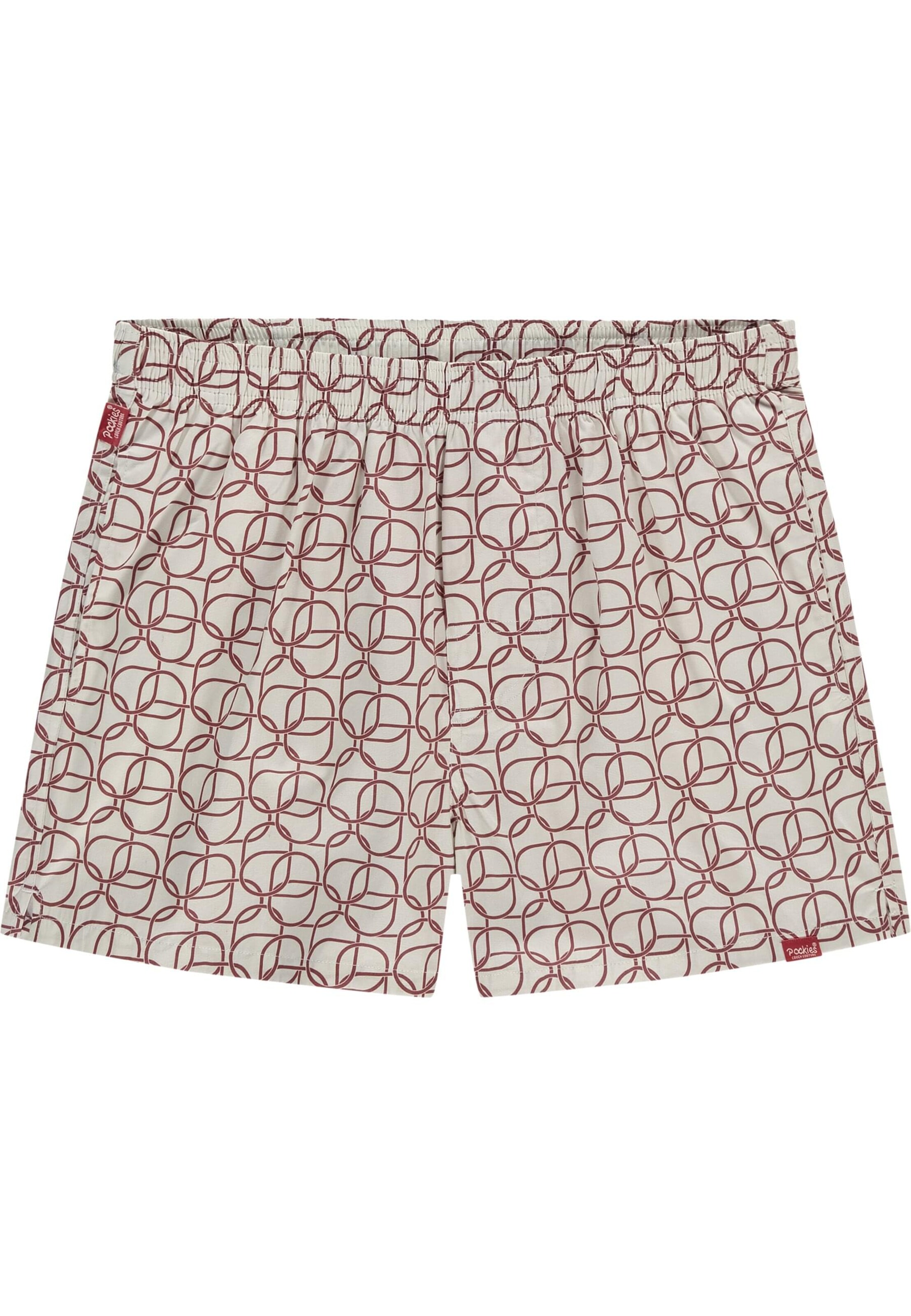 Pockies Boxershorts in Rot: Vorderseite