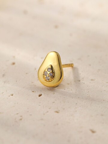 Hey Happiness - Pendientes 'Avocado Joy' en oro