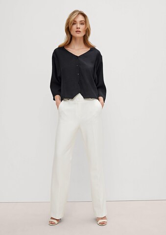 COMMA Blouse in Zwart
