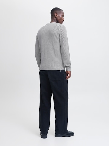 JACK & JONES Pullover 'JJEDOVER' in Grau