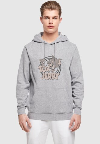 Sweat-shirt 'Tom and Jerry - Circle Basic' ABSOLUTE CULT en gris : devant