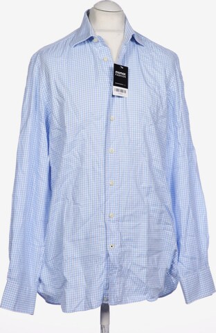 Baldessarini Button Up Shirt in L in Blue: front