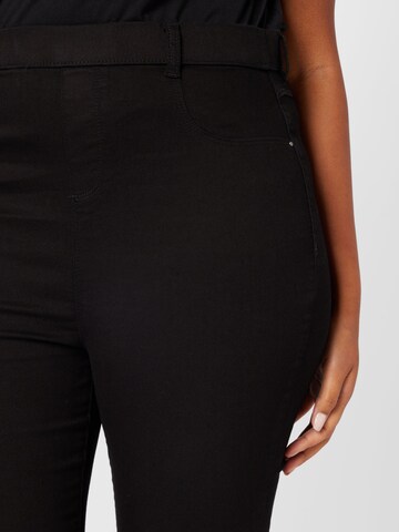 Skinny Pantaloni di Dorothy Perkins Curve in nero