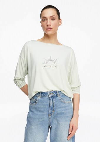 COMMA Shirt in Grau: Vorderseite