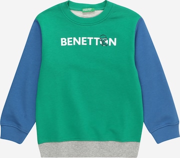 UNITED COLORS OF BENETTON Суичър в сиво: отпред