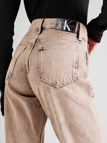 Calvin Klein Jeans Дънки Tapered Leg Дънки в черно