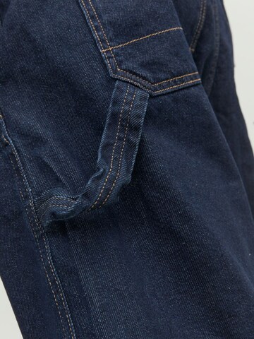 JACK & JONES Loose fit Cargo Jeans 'Tony' in Blue