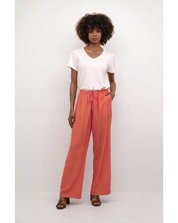 Cream Loosefit Broek 'Lori' in Rood