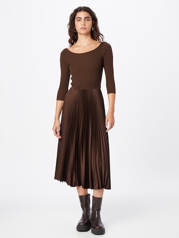 Polo Ralph Lauren Dress in Brown: front