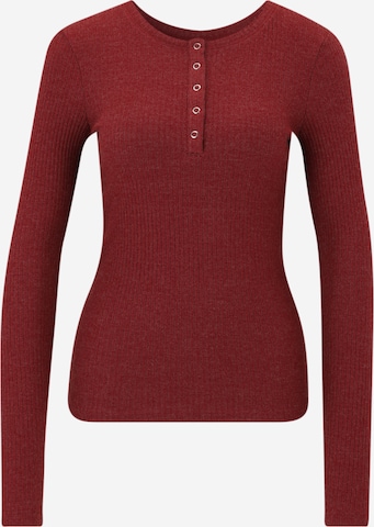 Tricou 'ONLLINEA' de la Only Tall pe roșu: față