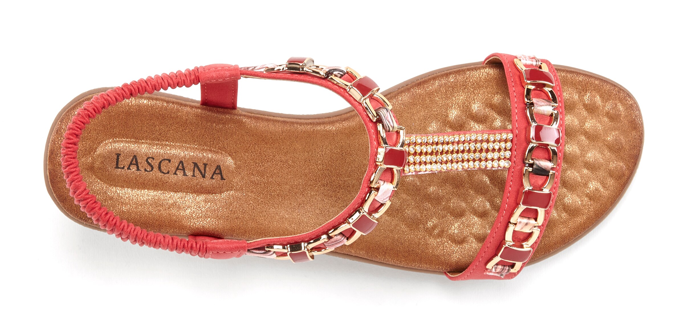 Sandalo di VIVANCE in rosso