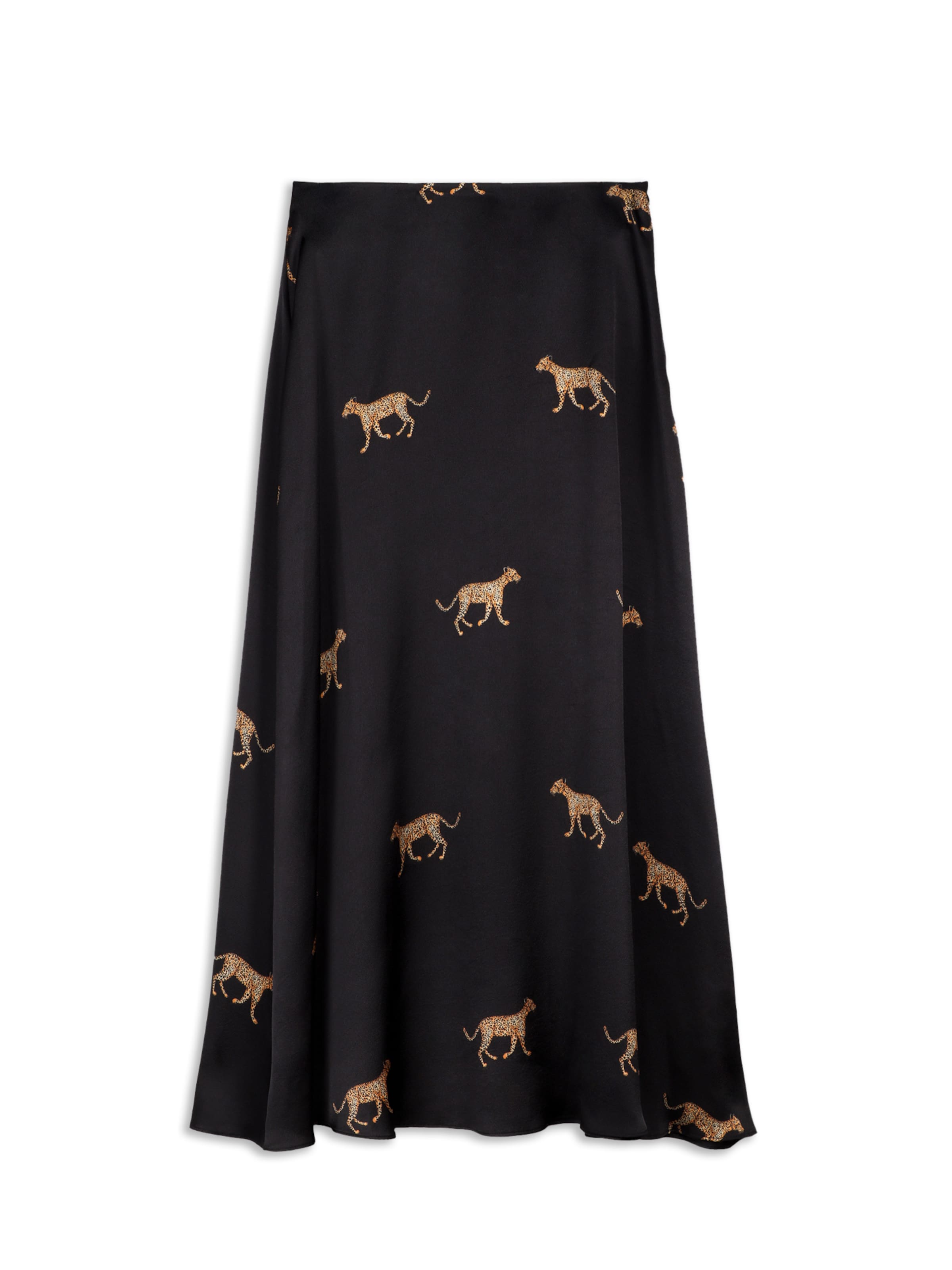 Lola Casademunt - Falda en negro: frente