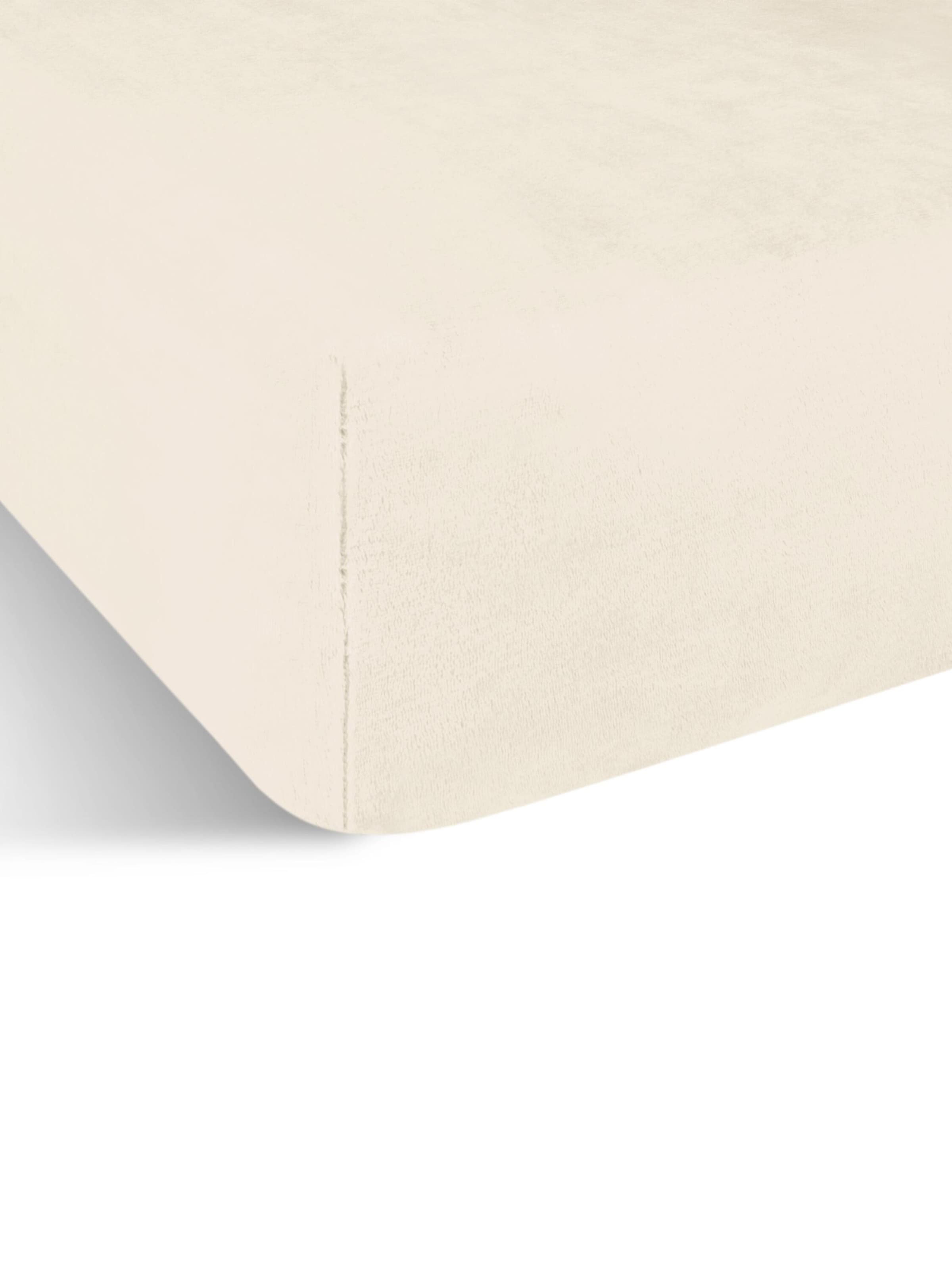 Aspero Bed Sheet 'Perpignan' in Beige