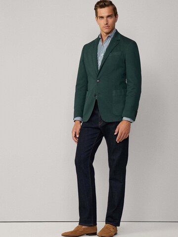 Hackett London Regular Fit Sakko in Grün